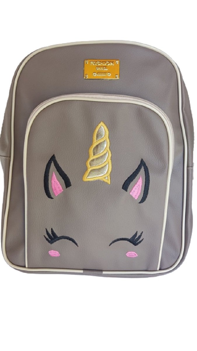 Mochila Bolsa Feminina Escolar Trabalho Passeio Lazer Casual Super Luxo Cáqui - 1