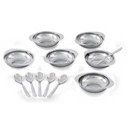 Conjunto Brinox para Sobremesa 12 Peças Jornata - 2 Conjunto Brinox para Sobremesa 12 Peças Jornata - 2