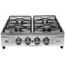 Fogão de Mesa Layr Maxy 4 Bocas Acabamento Inox Acendimento Manual - 1