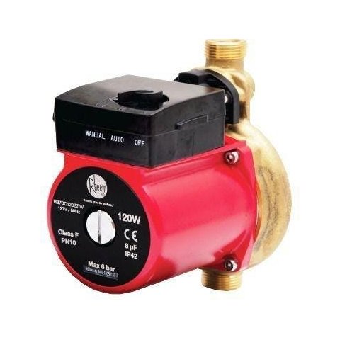 Bomba Pressurizadora de Água Quente de Bronze Rheem 120w 110volts