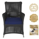 Ver imagem 3 de 4 Poltronas e 1 Mesa Igapó em Alumínio Pintura Fendi Corda Náutica Estofado 10