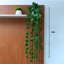 Ver imagem 7 de Vaso Espelhado 10x10 C/ Musgo Natural e Pendentes de Hera 2m