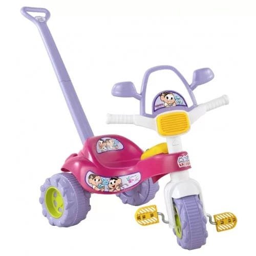 Triciclo infantil tico tico rosa menina