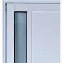 Ver imagem 5 de Porta de Alumínio Lambril Visor Duplo 210x80 Esquerda Branco