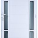 Ver imagem 7 de Porta de Alumínio Lambril Visor Duplo 210x80 Esquerda Branco