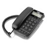 Telefone com Fio - Bloqueio de Ligacoes Digital - Identificador de Chamadas Dtmf/Fsk Tcf 2500 Preto - 1