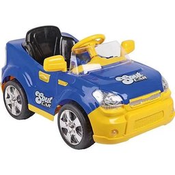 Carro Eletrico Sout Car com Rádio Controle - Azul Homeplay 651 - 1 Carro Eletrico Sout Car com Rádio Controle - Azul Homeplay 651 - 1
