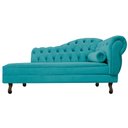Ver imagem 2 de Diva Recamier Diana 160cm Lado Esquerdo Suede - Doce Sonho Móveis