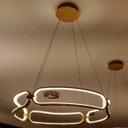 Ver imagem 2 de Pendente Bella Lumina Rose Gold 37w ø45cm x 9 ,5cm BB006E