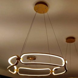 Pendente Bella Lumina Rose Gold 37w ø45cm x 9 ,5cm BB006E - 2