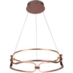 Pendente Bella Lumina Rose Gold 37w ø45cm x 9 ,5cm BB006E - 1