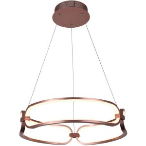 Pendente Bella Lumina Rose Gold 37w ø45cm x 9 ,5cm BB006E