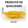 Travessa Campestre G Flor Porto Brasil Curcuma Mostarda - 5