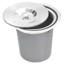 Ver imagem 1 de Lixeira de Embutir Clean 5 Litros Tramontina 94518005 - Inox