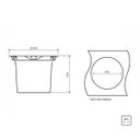 Ver imagem 2 de Lixeira de Embutir Clean 5 Litros Tramontina 94518005 - Inox