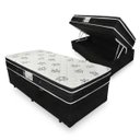 Ver imagem 1 de Cama Box com Baú Solteiro + Colchão de Molas Ortobom Physical Nanolastic 88x188x65cm