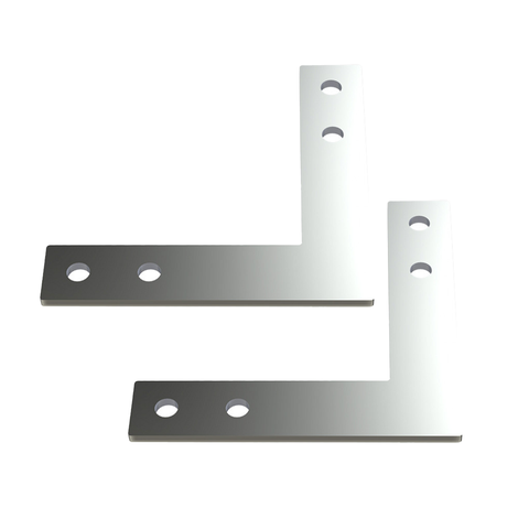 Kit 2 Conector Tipo L Taschibra Cpt05 para Perfil Led