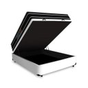 Ver imagem 4 de Cama Box Baú Casal + Colchão de Espuma D33 Castor Black White Double Face 138x188x69cm