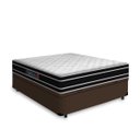Ver imagem 3 de Cama Box Baú Casal com Colchão de Espuma D33 Castor Black White Double Face 138cm
