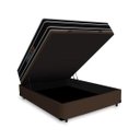 Ver imagem 2 de Cama Box Baú Casal com Colchão de Espuma D33 Castor Black White Double Face 138cm