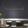 Luminária Led Moderno 3000k 22w Preto Sala de Jantar Quarto - 2
