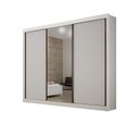 Ver imagem 1 de Guarda Roupa Casal 100% Mdf São Paulo Gold 03 Portas com 01 Porta Espelho 06 Gavetas Leifer