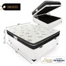 Cama Box Baú Viúva com Colchão de Molas Ortobom Physical Nanolastic 128cm - 2