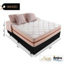 Ver imagem 2 de Cama Box Casal + Colchão de Molas Ensacadas Anjos Classic 138x188x57cm