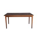Ver imagem 2 de Mesa Retangular de Jantar Madeira e Multilaminado Naval Castanho