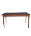 Ver imagem 2 de Mesa Retangular de Jantar Madeira e Multilaminado Naval Castanho