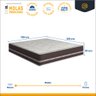 Cama Box com Baú Viúva + Colchão de Molas Anjos Classic Superlastic 128 Cm - 6