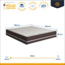 Ver imagem 6 de Cama Box com Baú Viúva + Colchão de Molas Anjos Classic Superlastic 128 Cm