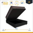 Ver imagem 3 de Cama Box com Baú Viúva + Colchão de Molas Anjos Classic Superlastic 128 Cm