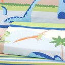 Ver imagem 2 de Jogo de Lençol Solteiro 100% Algodão Infantil Menino Dinossauro 3 Peças