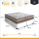 Ver imagem 4 de Cama Box Queen com Colchão de Molas Ensacadas Anjos Classic 158 Cm