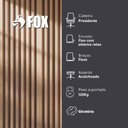 Ver imagem 2 de Cadeira de Escritório Presidente Base Cromada com Rodinha Fox Racer Preta Ut-c300