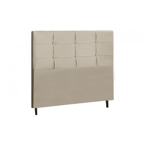 Cabeceira Casal King Jbe Style 195cm Bege Cama Box 193cm