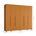 Ver imagem 4 de Guarda Roupa Grande 6 Portas 6 Gavetas