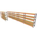 Ver imagem 1 de Kit 6 Mini Porta Pallet 250 Kg 180x200x60 (cxlxp)