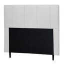 Ver imagem 1 de Cabeceira Cama Box Casal King Donna 193cm Corano Branco