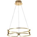 Ver imagem 1 de Pendente Bella Lumina French Gold 37w ø60cm x 9 ,5cm BB007G