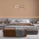 Ver imagem 3 de Pendente Lumina Dourado 45cm 37w 3000k Led - Bb006g - Bella