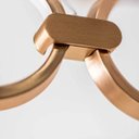 Ver imagem 5 de Pendente Lumina Dourado 45cm 37w 3000k Led - Bb006g - Bella