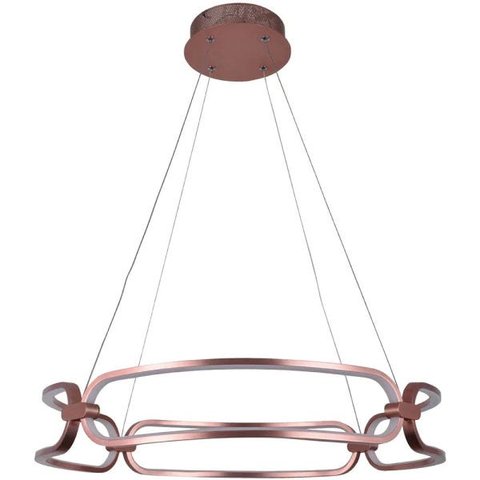 Pendente Bella Lumina Rose Gold 37w ø60cm x 9 ,5cm BB007E