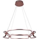 Ver imagem 1 de Pendente Bella Lumina Rose Gold 37w ø60cm x 9 ,5cm BB007E
