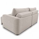 Ver imagem 6 de Sofá Cama Casal Retrátil e Reclinável 3 Lugares Creme Uruguai 196cm