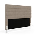 Ver imagem 3 de Cabeceira Atlas 160 para Cama Queen Z-006 Sued Capuccino Aradecor