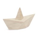 Ver imagem 1 de Escultura Decorativa Barco de Origami em Polirresina Grande:bege