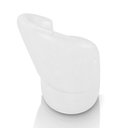 Ver imagem 7 de Poltrona Decorativa Orgânica Fixa para Sala Kit 2 Malu Sintético Pu Branco M11 - D’Rossi