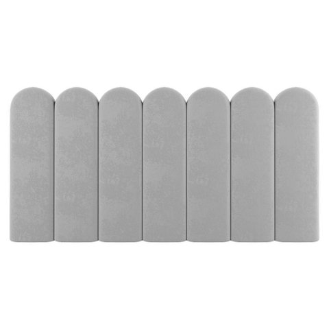 Painel Cabeceira Cama Box Casal Queen Size Lana 160cm Suede Cinza Claro - Abmaza